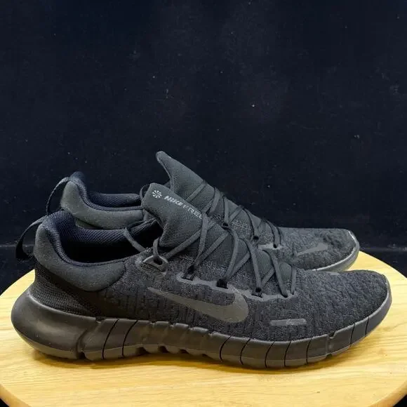 Mens Size 10 Nike Free RN 5.0 Next Nature Black Running Shoes CZ1884 004
